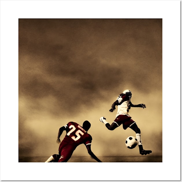 FOOTBALL Wall Art by FASHION FIT